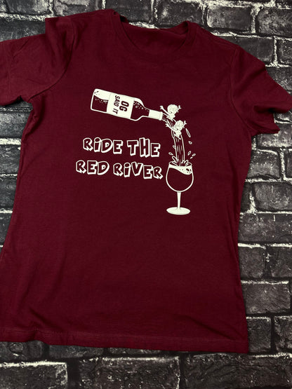 Red wine T-shirt